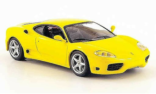 Ferrari 360 Modena 1/43 IXO yellow diecast model cars