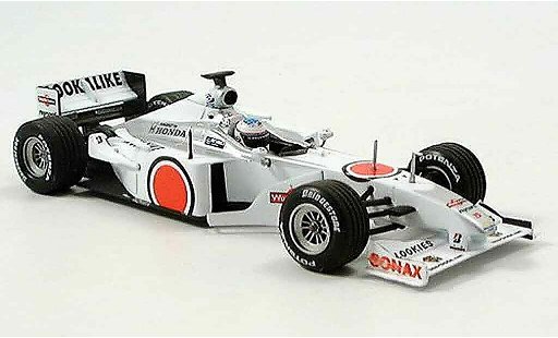 Honda F1 Base 1/43 Minichamps BAR 002 T. Sato 1. Test Barcelona 2000 diecast model cars