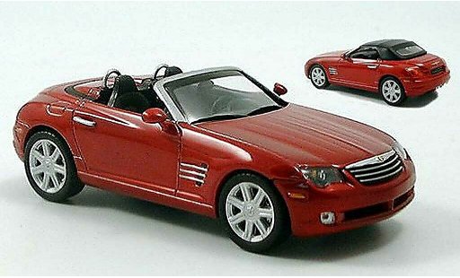 Chrysler Crossfire Roadster 1/43 Norev red diecast model cars