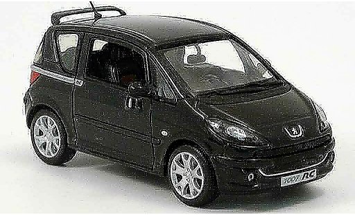 Peugeot 1007 RC 1/43 Norev black 2004 diecast model cars