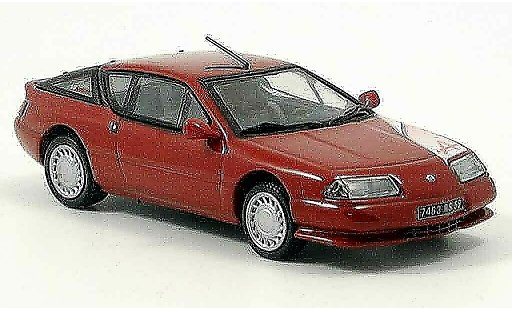 Alpine GTA v6 turbo 1/43 Norev GT red 1990 diecast model cars
