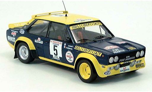 Fiat 131 Abarth 1/43 Trofeu Nr.5 winner tour de Corse 1977 diecast model cars