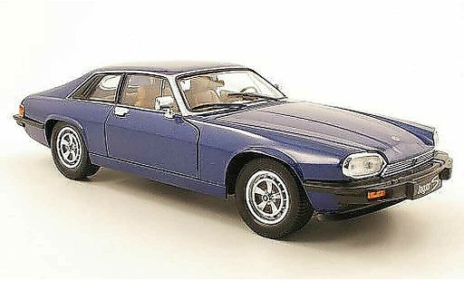 Jaguar XJS 1975 1/18 Yat Ming blue diecast model cars