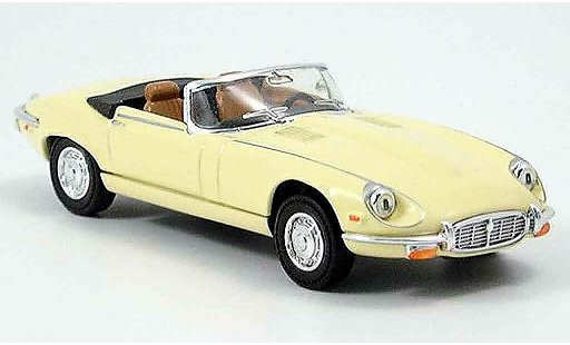 Jaguar E-Type 1971 1/43 Yat Ming yellow diecast model cars