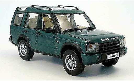 Land Rover Discovery Base 1/18 Solido green 2004 diecast model cars
