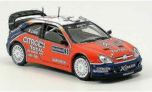 Citroen Xsara WRC 2004 1/43 Solido weltmeister loeb diecast model cars