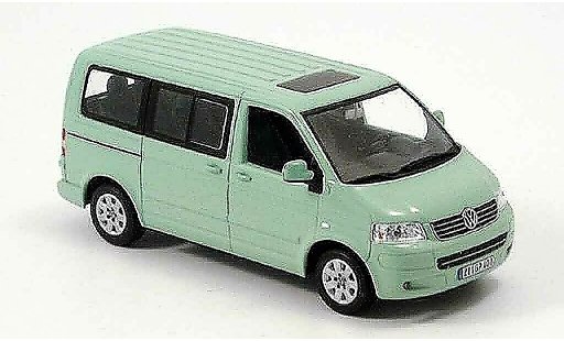 Volkswagen Combi Base 1/43 Minichamps t5 multivan green 2003 diecast model cars