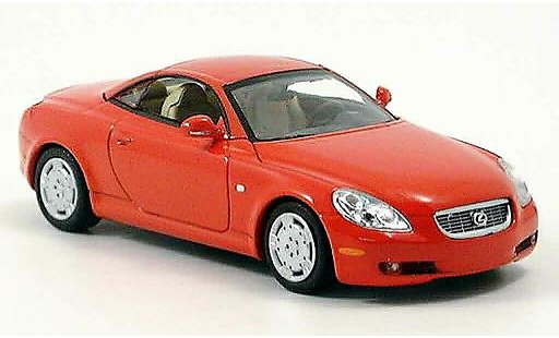 Lexus SC 430 1/43 Minichamps Convertible red 2001 diecast model cars
