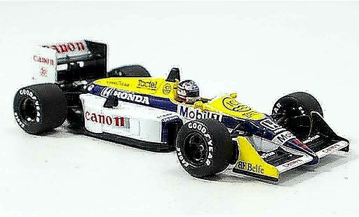 Honda F1 Base 1/43 Minichamps Williams FW 11 B N. Mansell 1987 diecast model cars