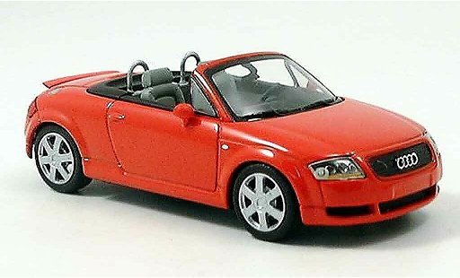Audi TT roadster 1/43 Minichamps red 1999 diecast model cars