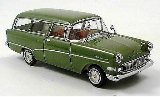 Opel Rekord P1 1/43 Minichamps P 1 Estate green 1958 diecast model cars
