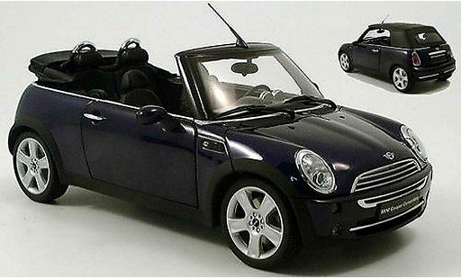 Mini Cabriolet Base 1/18 Kyosho purple diecast model cars