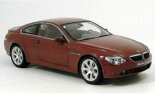 Bmw 645 Cabriolet 1/18 Kyosho E63 CI Coupe red diecast model cars
