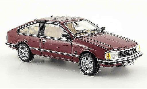 Opel Monza Base 1/43 Schuco red diecast model cars