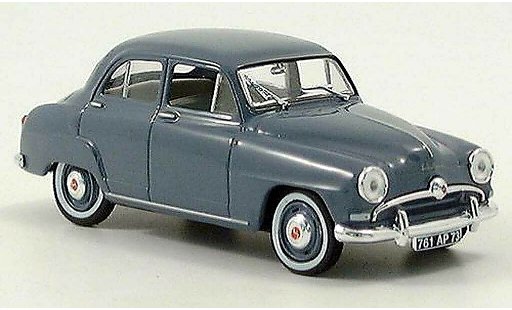 Simca Aronde 9 1/43 Norev 9 grey-blue diecast model cars