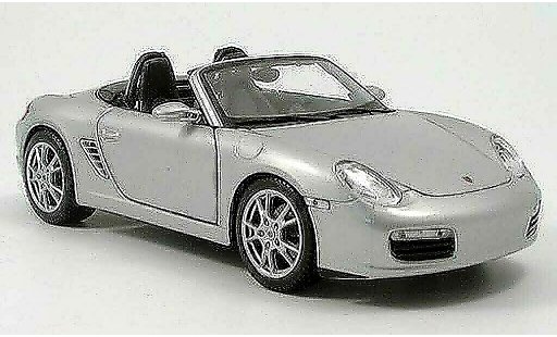 Porsche Boxster Base 1/18 Maisto (987) grey metallized 2005 diecast model cars