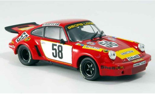 Porsche 911 RSR 1/43 Minichamps Carrera 1975 diecast model cars