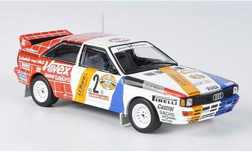 Audi Quattro rallye 1/43 Minichamps No.2 Lobro/Votex Demuth/Lux Hunsuck Rally 1984 diecast model cars