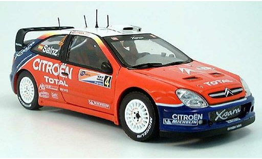 Citroen Xsara WRC 2004 1/18 Sun Star no.4 c.sainz rallye argentine diecast model cars