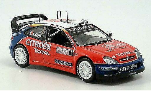 Citroen Xsara WRC 2005 1/43 Norev No.1 Total Rally Monte Carlo diecast model cars