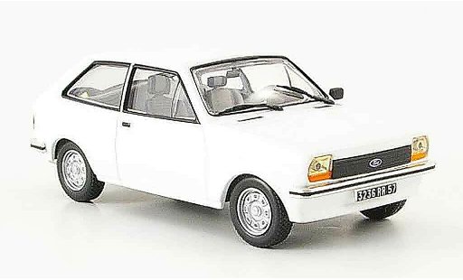 Ford Fiesta MKI 1/43 IXO white 1976 diecast model cars