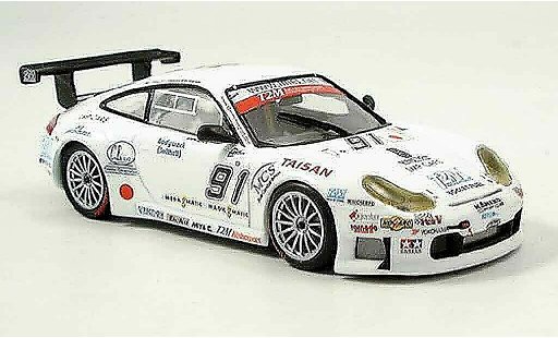 Porsche 911 GT3 RSR 1/43 Minichamps Spa Yamagishi Caffi Pompidou 2005 diecast model cars