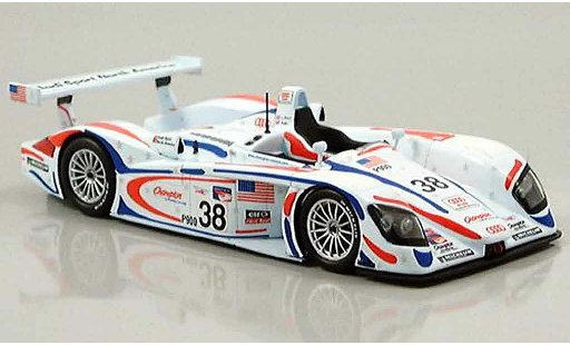 Audi R8 LMP course 1/43 Minichamps 2001 Petit LeMans Road Atlanta Herbert Wallace diecast model cars