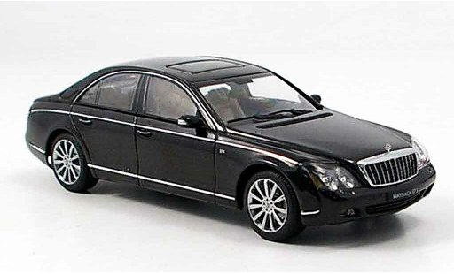 Maybach 57 S 1/43 Autoart black 2005 diecast model cars