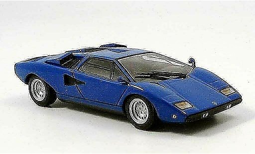 Lamborghini Countach LP 400 1/43 Minichamps blue 1974 diecast model cars