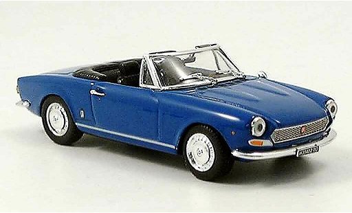 Fiat 124 Sport Spider 1/43 Vitesse BS1 blue open diecast model cars