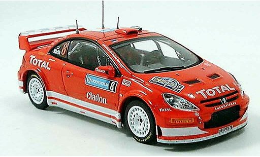 Peugeot 307 WRC 1/43 IXO no.8 martin park rallye Sweden 2005 diecast model cars