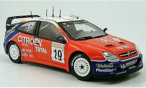 Citroen Xsara WRC 2003 1/18 Sun Star No.19 Total Rally Turkei C.Sainz/M.Marti diecast model cars