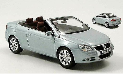 Volkswagen Eos Base 1/43 Norev cabrio grey metallisee avec hardtop diecast model cars