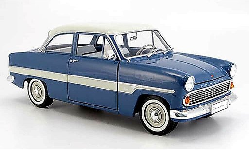 Ford Taunus 12M 1/18 Revell blue/white bandes 1962 diecast model cars