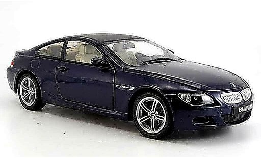 Bmw M6 Coupe 1/18 Revell E63 blue 2004 diecast model cars