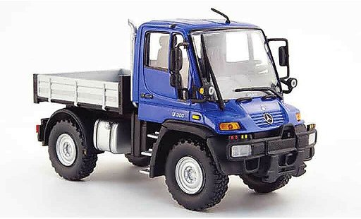 Mercedes Unimog Base 1/43 Schuco U 300 blue diecast model cars