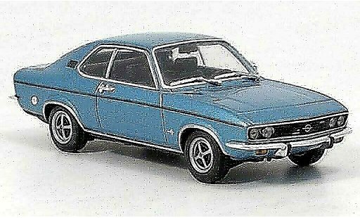 Opel Manta A 1/43 Minichamps blue 1971 diecast model cars