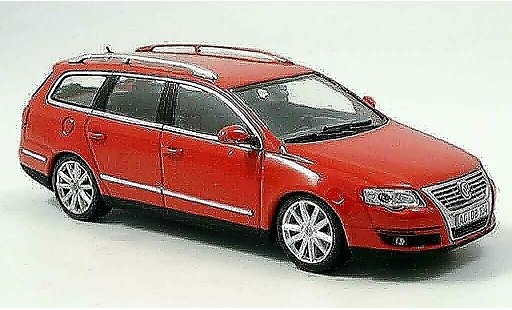 Volkswagen Passat B6 1/43 Minichamps variant red 2005 diecast model cars