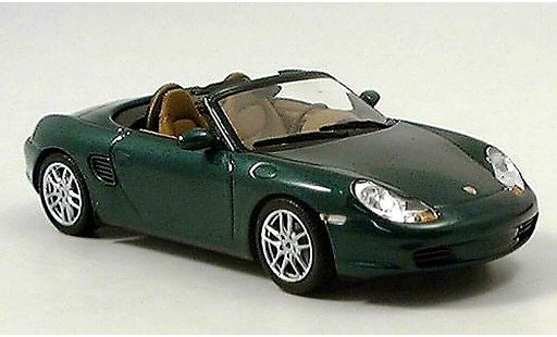 Porsche Boxster Base 1/43 Minichamps green 2002 diecast model cars
