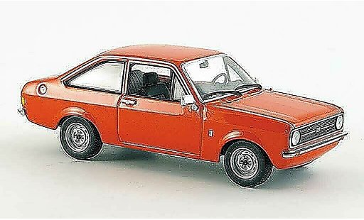 Ford Escort Berlina 1/43 Minichamps II red 1975 diecast model cars