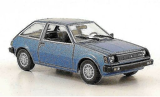 Mitsubishi Colt Base 1/43 Minichamps blue 1978 diecast model cars