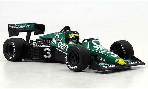 Ford F1 1983 1/43 Minichamps Tyrrell 012 Alboreto GP Niederlande diecast model cars