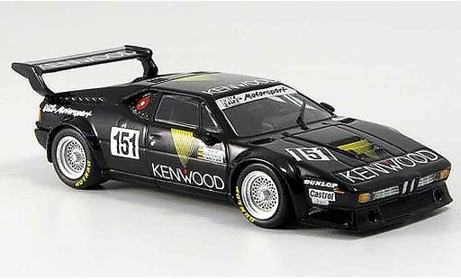 Bmw M1 1986 1/43 Minichamps MK Motorsport ADAC 1000km diecast model cars