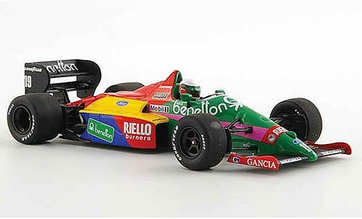 Benetton B187 course 1/43 Minichamps 1987 Benetton B187 No.19 T.Fabi -Saison diecast model cars