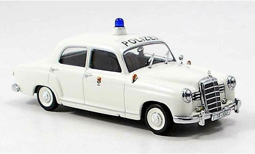 Mercedes 180 Base 1/43 Minichamps police Trier diecast model cars
