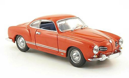 Volkswagen Karmann Ghia Coupe 1/43 Minichamps Ghia (Typ 14) red 1966 diecast model cars