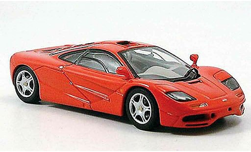 McLaren F1 Road Car 1/43 Minichamps Mclaren red 1993 diecast model cars