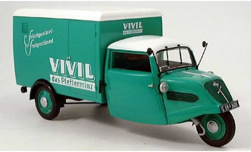 Tempo Hanseat Kasten 1/18 Minichamps van vivil linkslenker (lhd) 1952 diecast model cars
