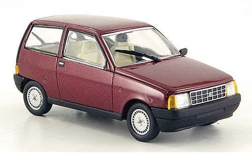 Autobianchi Y10 citadine 1/43 Starline red diecast model cars