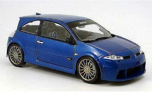 Renault Megane Vampire 1/18 Norev rstuning blue diecast model cars
